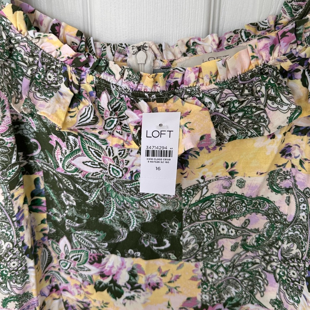 LOFT ankle length dress